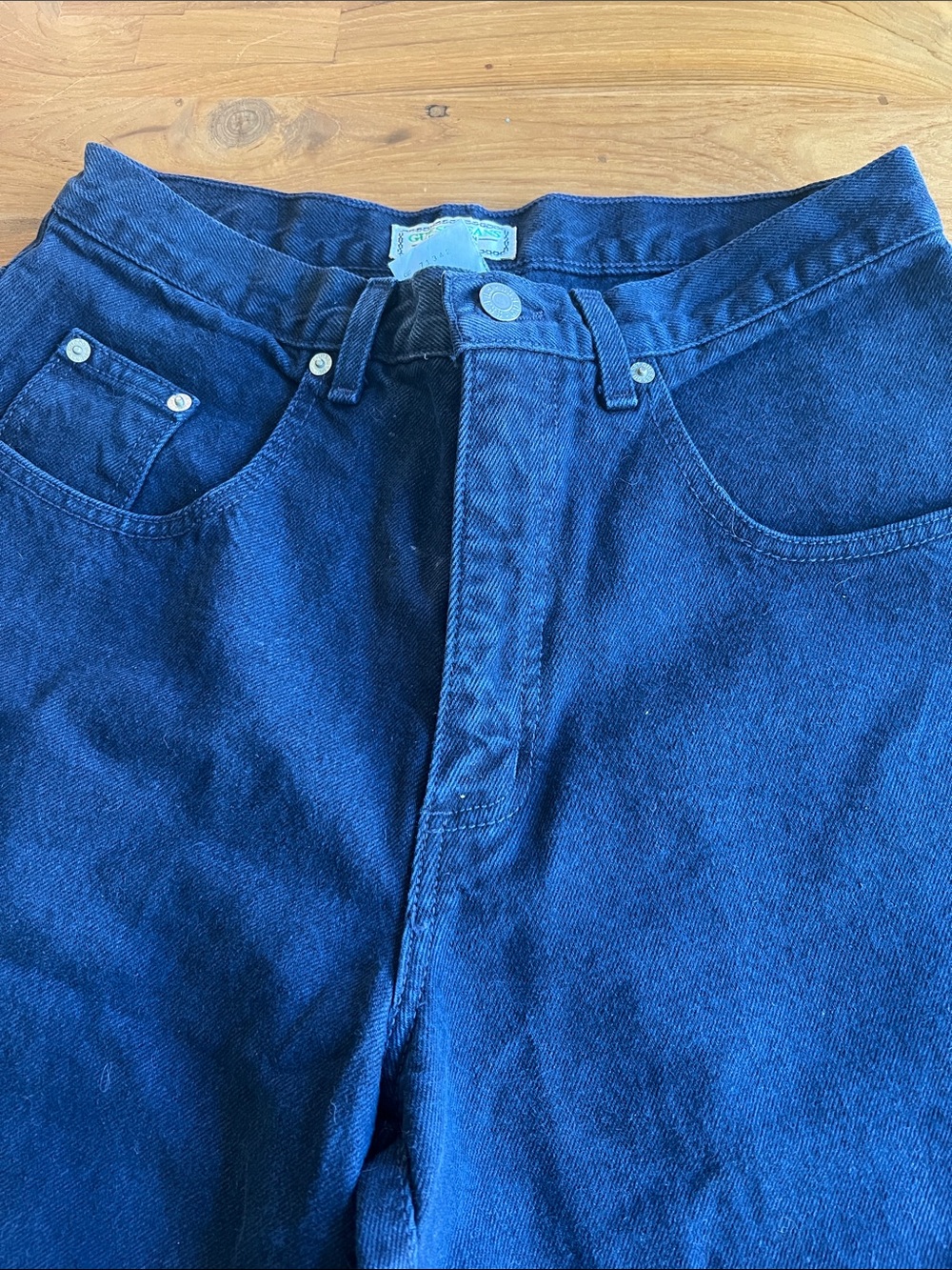 Vintage 90’s Guess jorts in navy denim size 29 - Picture 3 of 8